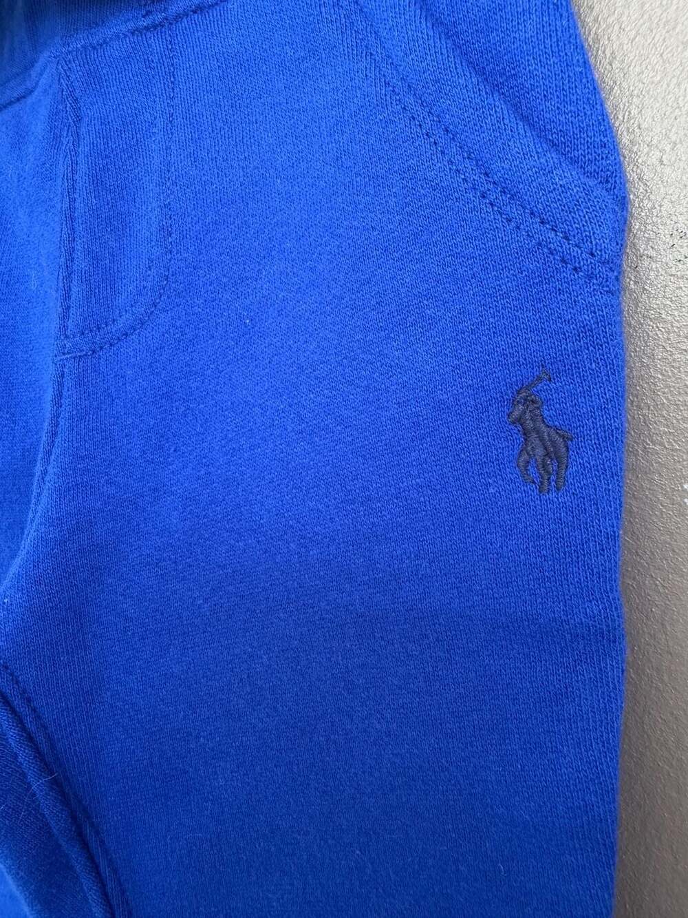 Ralph Lauren Baby Boys Fleece Jogger Pants Blue Size 9M - Picture 2 of 4